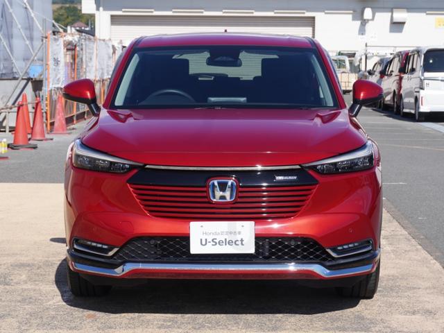 ヴェゼル e:HEVX ワンオーナー 純正エアロ 9インチメモリーナビ バックカメラ ETC2.0 アダプティブクルーズコントロール LEDヘッドライト フルセグTV Bluetooth接続 衝突被害軽減ブレーキ 禁煙車(13枚目)