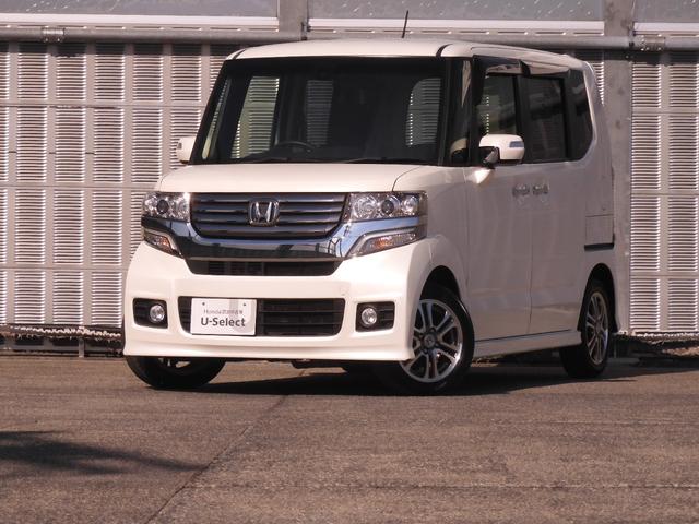 N-BOXカスタム GSSパッケージ 当社顧客ワンオーナー 7インチナビ Rカメラ ETC 両側電動スライドドア Bluetooth 衝突軽減ブレーキ サイド&カーテンエアバッグ 純正アルミ HIDヘッドライト+フォグライト 盗難防止装置(24枚目)