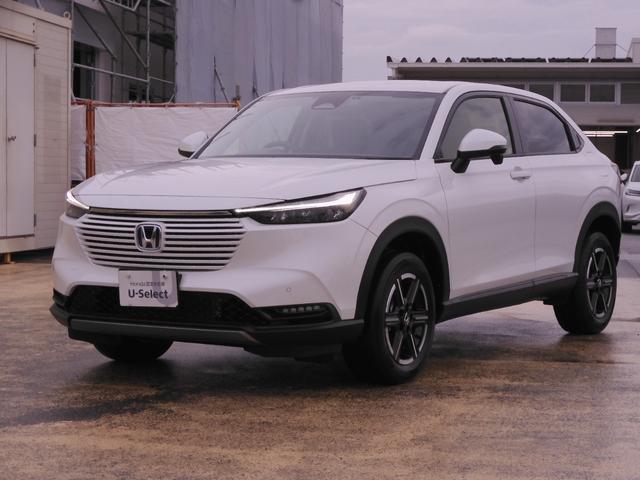 ヴェゼル ｅ：ＨＥＶＸ　ワンオーナー　８インチナビ　バックカメラ　ドラレコ　ＥＴＣ　アダプティブクルーズコントロール　Ｂｌｕｅｔｏｏｔｈ　ＵＳＢ入力端子　ＬＥＤヘッドライト　衝突被害軽減ブレーキ　純正アルミホイール　禁煙車（24枚目）