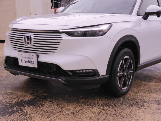 ヴェゼル ｅ：ＨＥＶＸ　ワンオーナー　８インチナビ　バックカメラ　ドラレコ　ＥＴＣ　アダプティブクルーズコントロール　Ｂｌｕｅｔｏｏｔｈ　ＵＳＢ入力端子　ＬＥＤヘッドライト　衝突被害軽減ブレーキ　純正アルミホイール　禁煙車（39枚目）