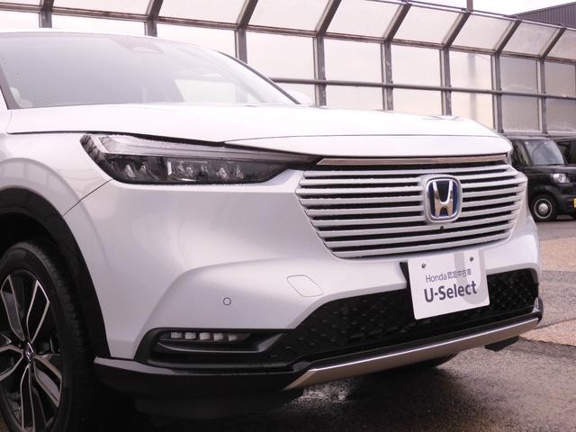 ヴェゼル ｅ：ＨＥＶＺ　ワンオーナー　タイヤ４本交換特典付き　９インチナビ　全周囲カメラ　前後ドラレコ　ナビ連動ＥＴＣ２．０　前席シートヒーター　Ｂｌｕｅｔｏｏｔｈ　ＬＥＤヘッドライト　ハンドルヒーター　減速セレクター（31枚目）