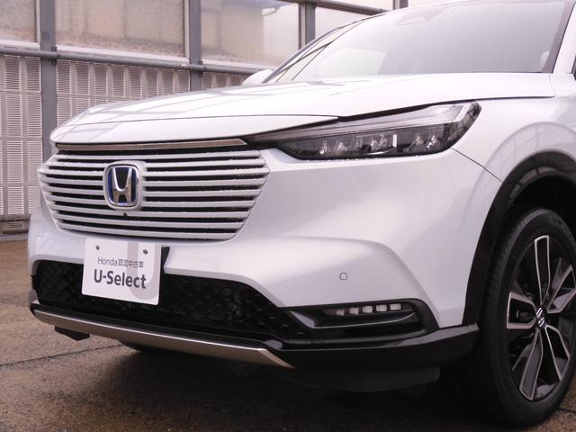 ヴェゼル ｅ：ＨＥＶＺ　ワンオーナー　タイヤ４本交換特典付き　９インチナビ　全周囲カメラ　前後ドラレコ　ナビ連動ＥＴＣ２．０　前席シートヒーター　Ｂｌｕｅｔｏｏｔｈ　ＬＥＤヘッドライト　ハンドルヒーター　減速セレクター（32枚目）