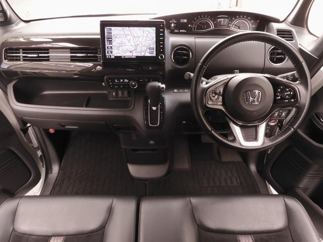 Ｎ－ＢＯＸカスタム Ｇ・Ｌターボホンダセンシング　８インチナビ　バックカメラ　ドラレコ　ＥＴＣ　アダプティブクルーズコントロール　両側電動スライドドア　Ｂｌｕｅｔｏｏｔｈ　ＬＥＤヘッドライト　衝突被害軽減ブレーキ　純正アルミホイール　禁煙車（8枚目）
