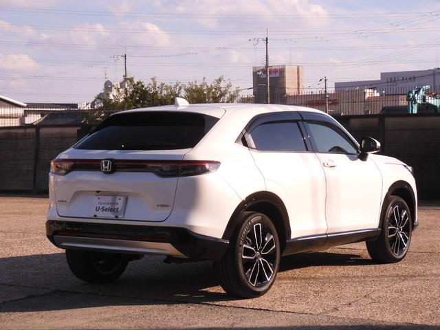 ヴェゼル ｅ：ＨＥＶＺ　ワンオーナー　９インチナビ　全周囲カメラ　ドラレコ　ＥＴＣ２．０　アダプティブクルーズコントロール　シートヒーター　Ｂｌｕｅｔｏｏｔｈ　ＵＳＢ入力端子　ＬＥＤヘッドライト　衝突被害軽減ブレーキ　禁煙車（15枚目）