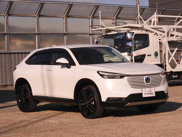 ヴェゼル ｅ：ＨＥＶＺ　ワンオーナー　９インチナビ　全周囲カメラ　ドラレコ　ＥＴＣ２．０　アダプティブクルーズコントロール　シートヒーター　Ｂｌｕｅｔｏｏｔｈ　ＵＳＢ入力端子　ＬＥＤヘッドライト　衝突被害軽減ブレーキ　禁煙車（25枚目）