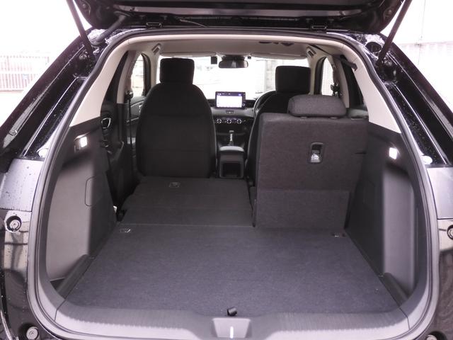 ヴェゼル e:HEVX デモカー 9インチナビ バックカメラ ドラレコ ETC アダプティブクルーズコントロール Bluetooth USB入力端子 LEDヘッドライト 衝突被害軽減ブレーキ 障害物センサー 禁煙車(55枚目)