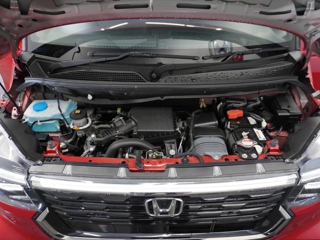 N-BOXカスタム ターボコーディネートスタイル 2年保証ナビDレコRカメETC両電扉BT地デジ 車内カメラ 渋滞追従クルーズ Bluetooth パドルシフト 障害物センサー シートヒーター オートハイビーム 15インチ純正アルミホイール(48枚目)