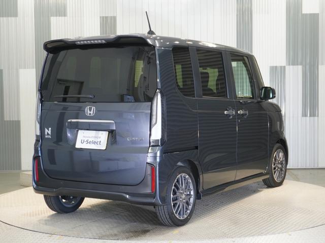 N-BOXカスタム ターボ 当社デモカー 純正メモリーナビ ホンダセンシング LEDヘッドライト ETC ドライブレコーダー U-SelectPlemium2年間走行無制限保証(26枚目)