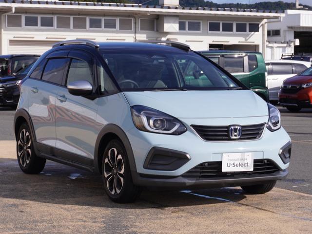 フィット ｅ：ＨＥＶクロスター　ワンオーナー　９インチナビ　バックカメラ　ドラレコ　ＥＴＣ　アダプティブクルーズコントロール　Ｂｌｕｅｔｏｏｔｈ　ＵＳＢ入力端子　ＬＥＤヘッドライト　衝突被害軽減ブレーキ　純正アルミホイール　禁煙車（25枚目）