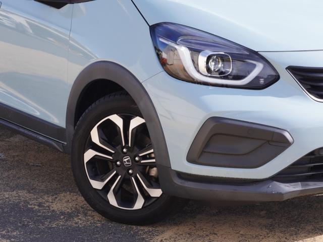 フィット ｅ：ＨＥＶクロスター　ワンオーナー　９インチナビ　バックカメラ　ドラレコ　ＥＴＣ　アダプティブクルーズコントロール　Ｂｌｕｅｔｏｏｔｈ　ＵＳＢ入力端子　ＬＥＤヘッドライト　衝突被害軽減ブレーキ　純正アルミホイール　禁煙車（28枚目）