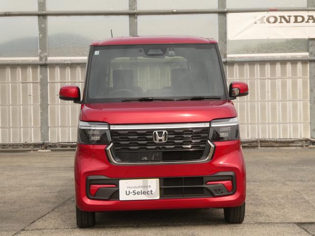 N-BOXカスタム コーディネートスタイル デモカー 9インチナビ バックカメラ ドラレコ ETC アダプティブクルーズコントロール 両側電動スライドドア シートヒーター Bluetooth LEDヘッドライト 衝突被害軽減ブレーキ 禁煙車(2枚目)