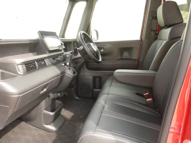 N-BOXカスタム コーディネートスタイル デモカー 9インチナビ バックカメラ ドラレコ ETC アダプティブクルーズコントロール 両側電動スライドドア シートヒーター Bluetooth LEDヘッドライト 衝突被害軽減ブレーキ 禁煙車(39枚目)