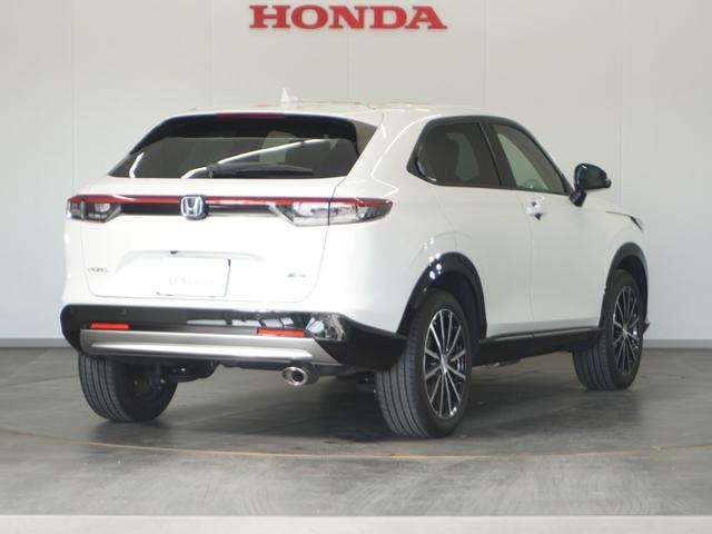 ヴェゼル e:HEVZ 2年保証ナビRカメETCクルコンBT地デジLED 渋滞追従クルーズ Bluetooth デイライト オートハイビーム ヒルダウンアシスト シートヒーター 障害物センサー ワイヤレス充電器 スペアキー(18枚目)