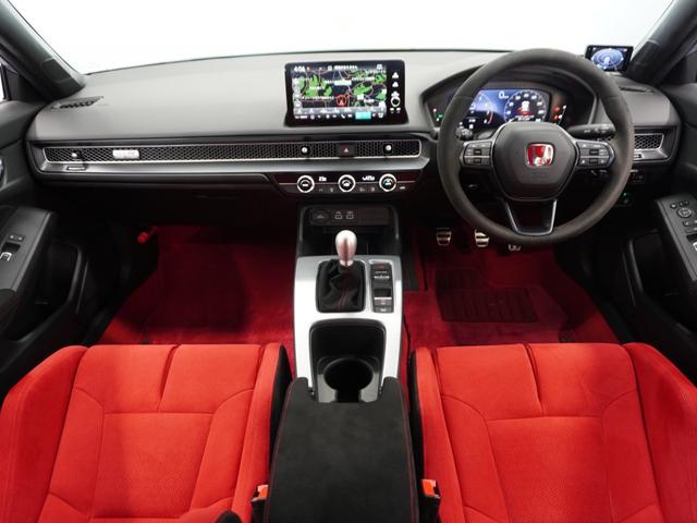 シビック タイプR 2年保証6速MTナビRカメETCクルコンBT地デジ アダプティブクルーズコントロール Bluetooth ブラインドスポット 後退出庫サポート デイライト 本革巻きハンドル オートハイビーム(9枚目)