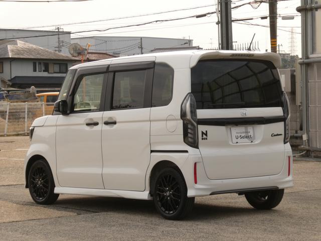 N-BOXカスタム Lターボ ワンオーナー 7インチナビ バックカメラ ドラレコ ETC アダプティブクルーズコントロール 両側電動スライドドア Bluetooth LEDヘッドライト 衝突被害軽減ブレーキ フルセグ 禁煙車(26枚目)