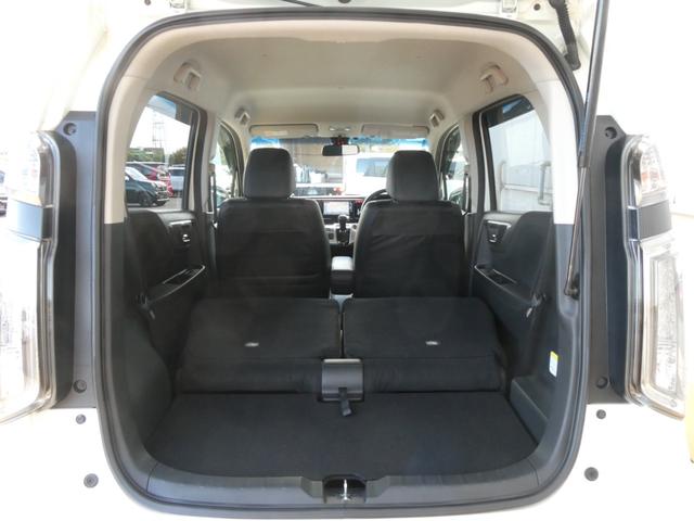 ◆リアシートを使用しない時はこの通り更に広々ラゲッジスペースの出来上がりです、たくさんの荷物が積み込み可能です！