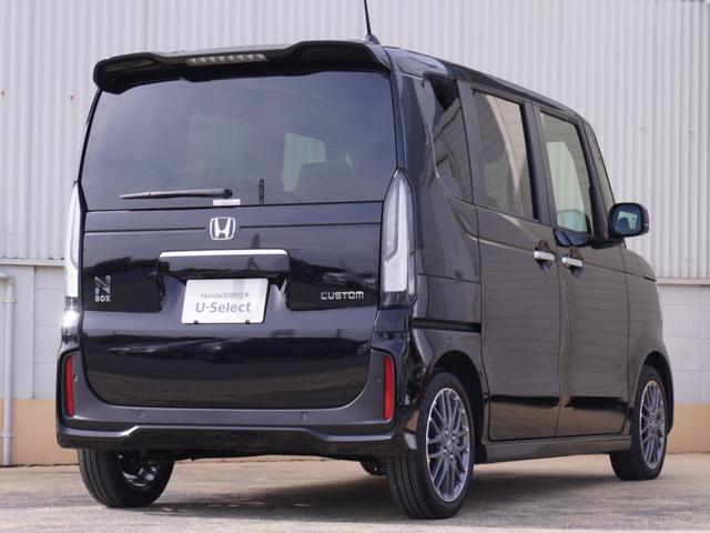 N-BOXカスタム ターボ デモカー 9インチナビ バックカメラ ドラレコ ETC アダプティブクルーズコントロール 両側電動スライドドア シートヒーター Bluetooth LEDヘッドライト 衝突被害軽減ブレーキ 禁煙車(15枚目)