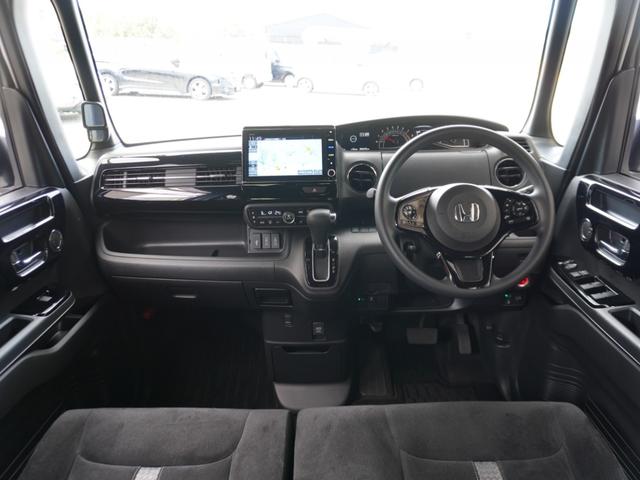 N-BOXカスタム L ワンオーナー 8インチナビ バックカメラ アダプティブクルーズコントロール 片側電動スライドドア シートヒーター Bluetooth LEDヘッドライト 衝突被害軽減ブレーキ スペアキー有 禁煙車(6枚目)