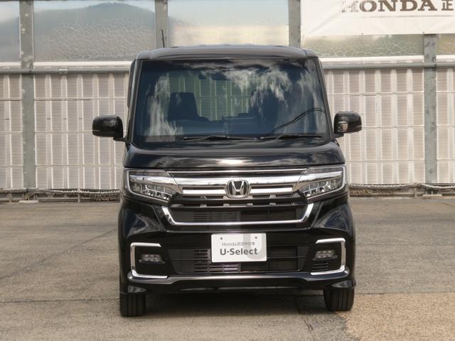 N-BOXカスタム EXターボ ワンオーナー 9インチナビ バックカメラ ドラレコ ETC アダプティブクルーズコントロール 両側電動スライドドア シートヒーター Bluetooth LEDヘッドライト 衝突被害軽減ブレーキ 禁煙車(13枚目)