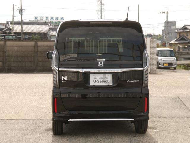 N-BOXカスタム EXターボ ワンオーナー 9インチナビ バックカメラ ドラレコ ETC アダプティブクルーズコントロール 両側電動スライドドア シートヒーター Bluetooth LEDヘッドライト 衝突被害軽減ブレーキ 禁煙車(14枚目)