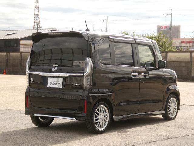 N-BOXカスタム EXターボ ワンオーナー 9インチナビ バックカメラ ドラレコ ETC アダプティブクルーズコントロール 両側電動スライドドア シートヒーター Bluetooth LEDヘッドライト 衝突被害軽減ブレーキ 禁煙車(15枚目)