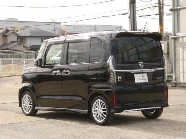 N-BOXカスタム EXターボ ワンオーナー 9インチナビ バックカメラ ドラレコ ETC アダプティブクルーズコントロール 両側電動スライドドア シートヒーター Bluetooth LEDヘッドライト 衝突被害軽減ブレーキ 禁煙車(27枚目)