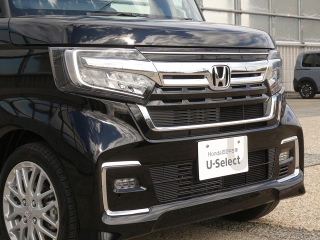 N-BOXカスタム EXターボ ワンオーナー 9インチナビ バックカメラ ドラレコ ETC アダプティブクルーズコントロール 両側電動スライドドア シートヒーター Bluetooth LEDヘッドライト 衝突被害軽減ブレーキ 禁煙車(32枚目)