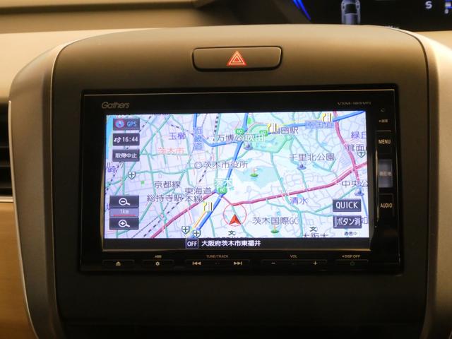 フリード Ｇ・ホンダセンシング　ワンオーナー　７インチナビ　バックカメラ　ＥＴＣ　アダプティブクルーズコントロール　両側電動スライドドア　Ｂｌｕｅｔｏｏｔｈ　衝突被害軽減ブレーキ　スマートキー　３列シート　ＣＤ　ＤＶＤ　禁煙車（3枚目）