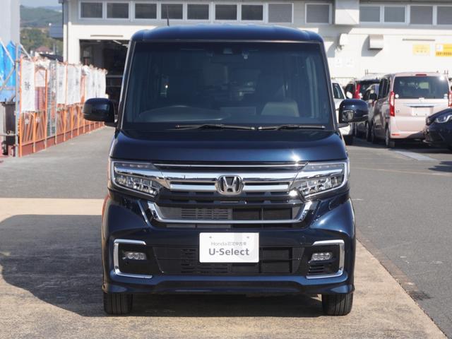 N-BOXカスタム Lターボ ワンオーナー 7インチナビ バックカメラ ドラレコ ETC アダプティブクルーズコントロール 両側電動スライドドア シートヒーター Bluetooth LEDヘッドライト 衝突被害軽減ブレーキ 禁煙車(14枚目)