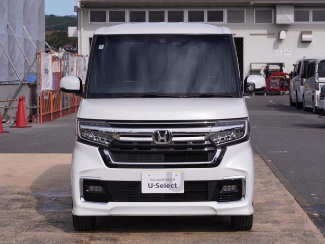 N-BOXカスタム EXターボ ワンオーナー 7インチナビ バックカメラ ETC アダプティブクルーズコントロール 両側電動スライドドア シートヒーター Bluetooth LEDヘッドライト 衝突被害軽減ブレーキ パドルシフト(12枚目)