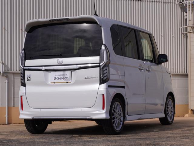 N-BOXカスタム EXターボ ワンオーナー 7インチナビ バックカメラ ETC アダプティブクルーズコントロール 両側電動スライドドア シートヒーター Bluetooth LEDヘッドライト 衝突被害軽減ブレーキ パドルシフト(14枚目)