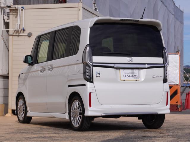 N-BOXカスタム EXターボ ワンオーナー 7インチナビ バックカメラ ETC アダプティブクルーズコントロール 両側電動スライドドア シートヒーター Bluetooth LEDヘッドライト 衝突被害軽減ブレーキ パドルシフト(26枚目)