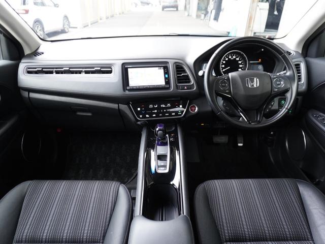 ヴェゼル ハイブリッドZ・ホンダセンシング ワンオーナー 7インチナビ バックカメラ ETC アダプティブクルーズコントロール シートヒーター Bluetooth USB入力端子 LEDヘッドライト 衝突被害軽減ブレーキ パドルシフト 禁煙車(7枚目)