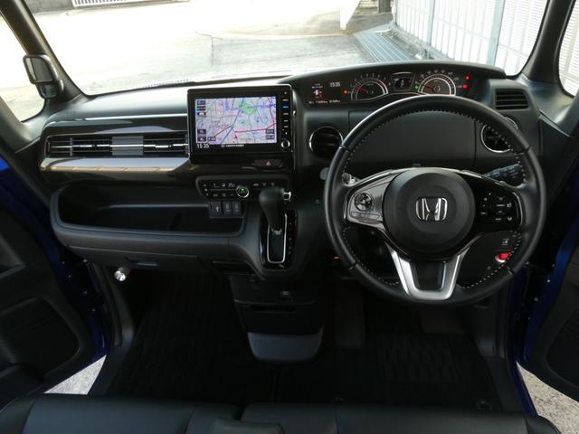 N-BOXカスタム G・Lターボホンダセンシング ワンオーナー 8インチナビ バックカメラ ドラレコ ETC アダプティブクルーズコントロール 両側電動スライドドア Bluetooth LEDヘッドライト 衝突被害軽減ブレーキ 純正アルミホイール(8枚目)