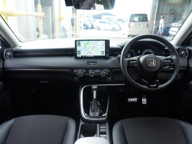 ヴェゼル e:HEVZ ワンオーナー 9インチナビ バックカメラ ETC アダプティブクルーズコントロール シートヒーター Bluetooth USB入力端子 LEDヘッドライト 衝突被害軽減ブレーキ 減速セレクター(9枚目)