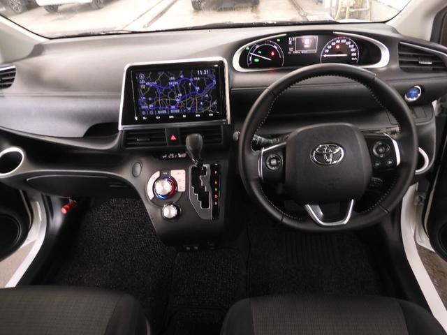 シエンタ ハイブリッドGセーフティーエディションII ワンオーナー 9インチナビ バックカメラ ETC クルーズコントロール 両側電動スライドドア Bluetooth LEDヘッドライト 衝突被害軽減ブレーキ 障害物センサー 社外アルミホイール 禁煙車(7枚目)