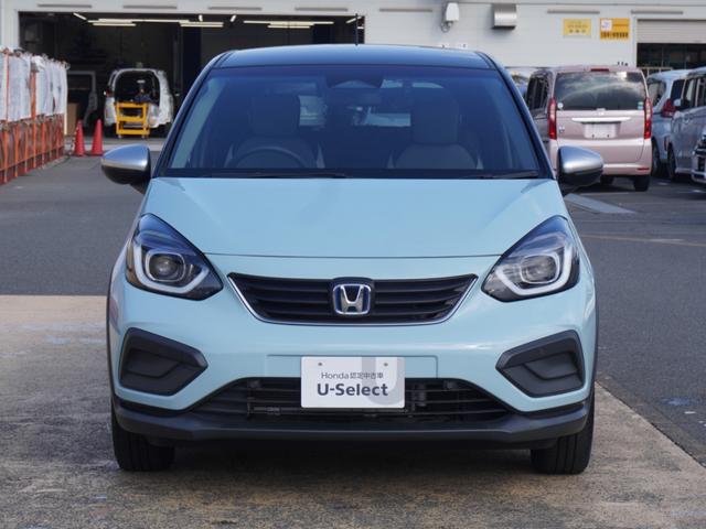 フィット e:HEVクロスター ワンオーナー 7インチナビ バックカメラ ドラレコ ETC アダプティブクルーズコントロール Bluetooth USB入力端子 LEDヘッドライト 衝突被害軽減ブレーキ 横滑り防止装置 禁煙車(2枚目)