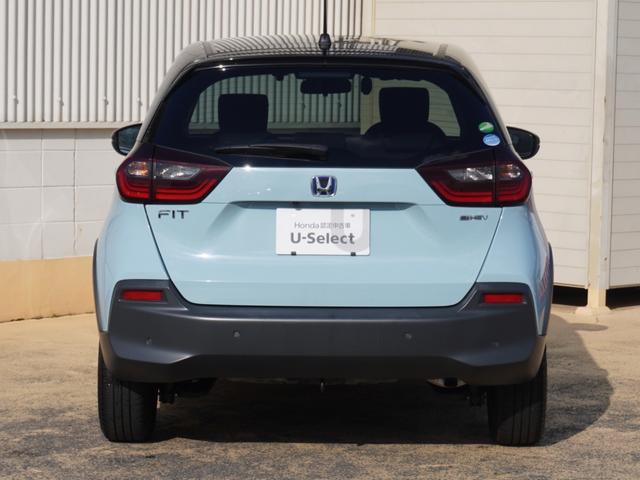 フィット e:HEVクロスター ワンオーナー 7インチナビ バックカメラ ドラレコ ETC アダプティブクルーズコントロール Bluetooth USB入力端子 LEDヘッドライト 衝突被害軽減ブレーキ 横滑り防止装置 禁煙車(8枚目)