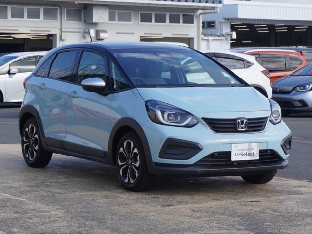 フィット e:HEVクロスター ワンオーナー 7インチナビ バックカメラ ドラレコ ETC アダプティブクルーズコントロール Bluetooth USB入力端子 LEDヘッドライト 衝突被害軽減ブレーキ 横滑り防止装置 禁煙車(11枚目)