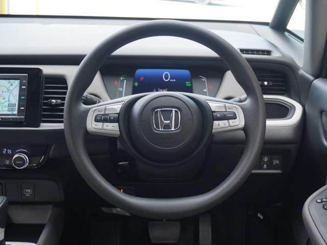 フィット e:HEVクロスター ワンオーナー 7インチナビ バックカメラ ドラレコ ETC アダプティブクルーズコントロール Bluetooth USB入力端子 LEDヘッドライト 衝突被害軽減ブレーキ 横滑り防止装置 禁煙車(13枚目)