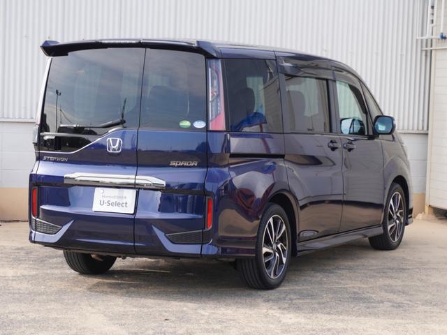ステップワゴンスパーダ スパーダ・クールスピリットホンダセンシング ワンオーナー 9インチメモリーナビ 全周囲カメラ スマートパーキングアシスト ドラレコ ETC2.0 アダプティブクルーズコントロール 両側電動スライドドア シートヒーター LEDヘッドライト 禁煙車(14枚目)