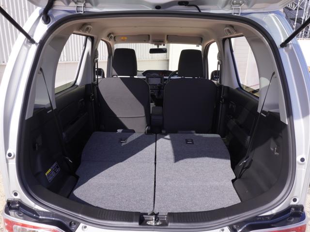 ◆リアシートを使用しない時はこの通り更に広々ラゲッジスペースの出来上がりです、たくさんの荷物が積み込み可能です！