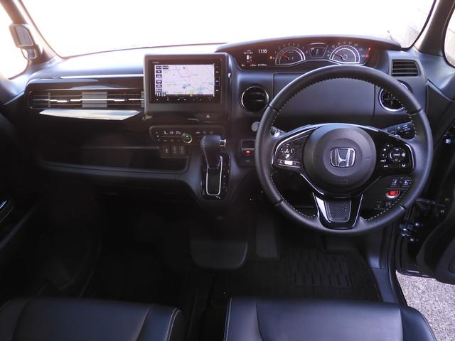 N-BOXカスタム EXターボ ワンオーナー 7インチナビ バックカメラ ETC アダプティブクルーズコントロール 両側電動スライドドア シートヒーター Bluetooth LEDヘッドライト 衝突被害軽減ブレーキ 禁煙車(7枚目)