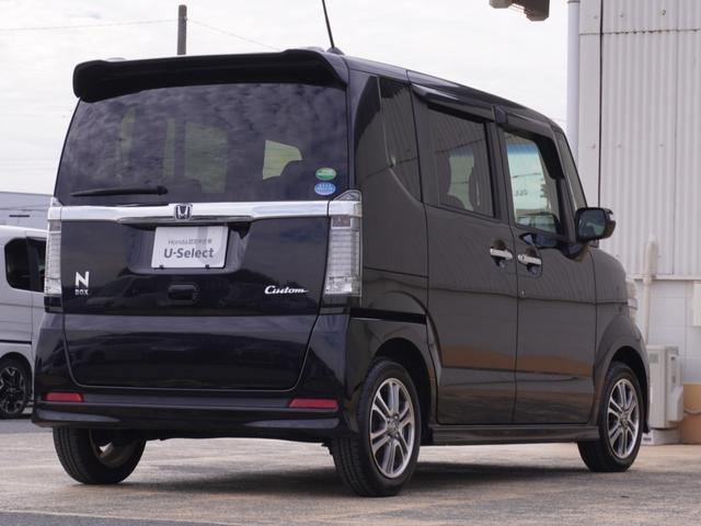 Ｎ－ＢＯＸカスタム Ｇ・Ｌパッケージ　８インチナビ　バックカメラ　ドラレコ　ＥＴＣ　片側電動スライドドア　Ｂｌｕｅｔｏｏｔｈ　アイドリングストップ　スマートキー　スペアキー有　純正アルミホイール　電動格納ドアミラー　盗難防止装置　禁煙車（16枚目）