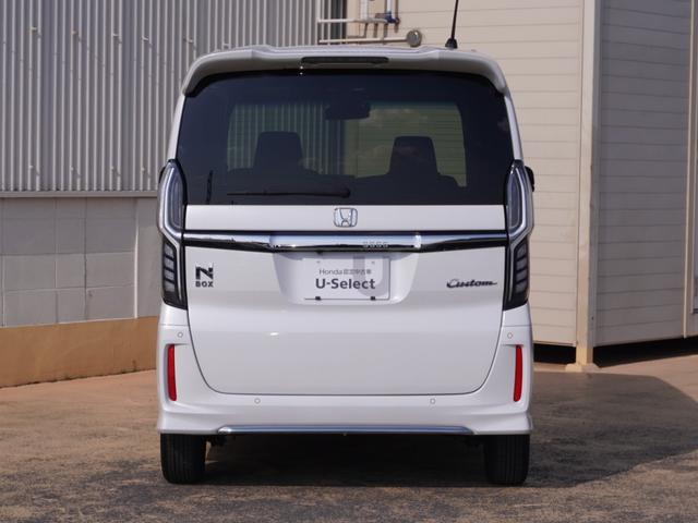 Ｎ－ＢＯＸカスタム ＥＸ　ワンオーナー　タイヤ４本新品交換　バックカメラ　ＥＴＣ　アダプティブクルーズコントロール　両側電動スライドドア　シートヒーター　Ｂｌｕｅｔｏｏｔｈ　ＬＥＤヘッドライト　衝突被害軽減ブレーキ　純正アルミ（12枚目）