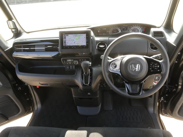 N-BOXカスタム L ワンオーナー車 7インチナビ(純正用品VXM-214VFi) バックカメラ ドラレコ ETC 片側電動スライドドア シートヒーター Bluetooth LEDオートライト 衝突被害軽減ブレーキ(8枚目)