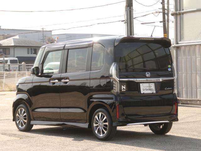 N-BOXカスタム L ワンオーナー車 7インチナビ(純正用品VXM-214VFi) バックカメラ ドラレコ ETC 片側電動スライドドア シートヒーター Bluetooth LEDオートライト 衝突被害軽減ブレーキ(27枚目)