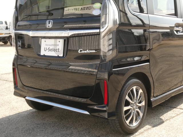 N-BOXカスタム L ワンオーナー車 7インチナビ(純正用品VXM-214VFi) バックカメラ ドラレコ ETC 片側電動スライドドア シートヒーター Bluetooth LEDオートライト 衝突被害軽減ブレーキ(28枚目)