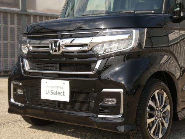 N-BOXカスタム L ワンオーナー車 7インチナビ(純正用品VXM-214VFi) バックカメラ ドラレコ ETC 片側電動スライドドア シートヒーター Bluetooth LEDオートライト 衝突被害軽減ブレーキ(33枚目)