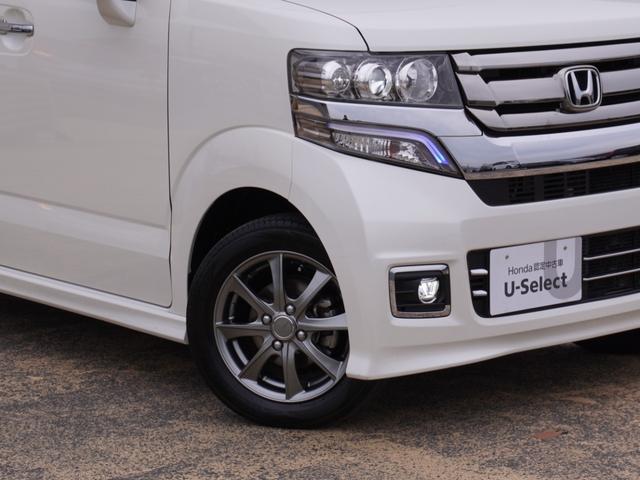 Ｎ－ＢＯＸカスタム Ｇ・ターボＬパッケージ　ワンオーナー　７インチナビ　バックカメラ　ＥＴＣ　クルーズコントロール　両側電動スライドドア　Ｂｌｕｅｔｏｏｔｈ　ワンセグＴＶ　衝突被害軽減ブレーキ　社外アルミホイール　パドルシフト　禁煙車（28枚目）